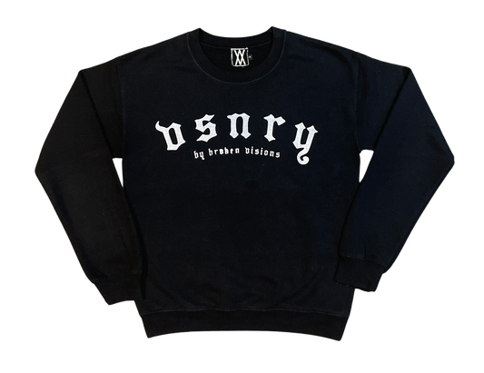 "VSNRY" Sweater - Black